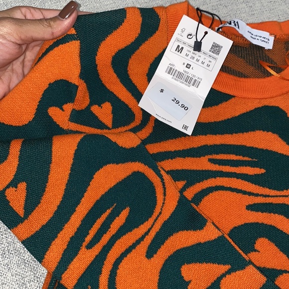 Zara Tops Zara Knit Long Sleeve Top Poshmark